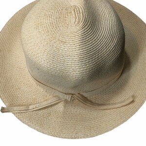 Italian Paper Straw Woven Bucket Sun Hat